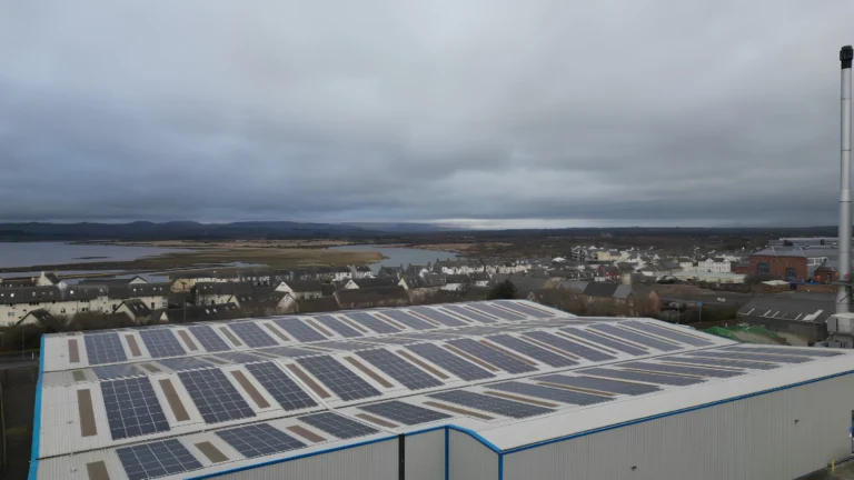 Glass Manufacturing Scotland Solar PV by MARA Electrical