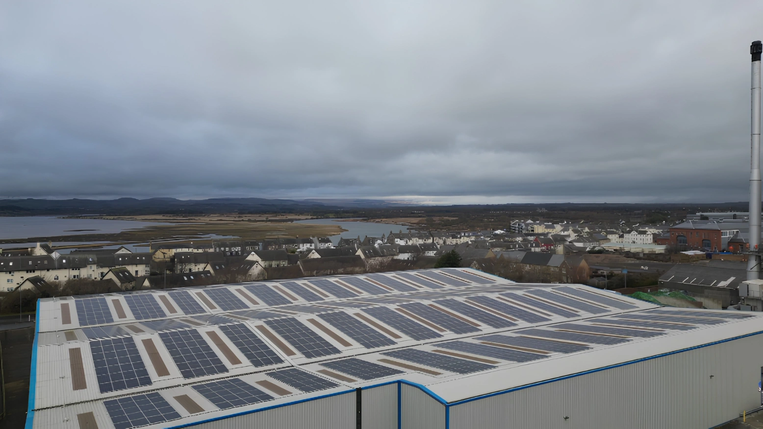 Glass Manufacturing Solar by MARA Electrical — Grange, Scotland — commercial solar panel installation North Wales & Chester