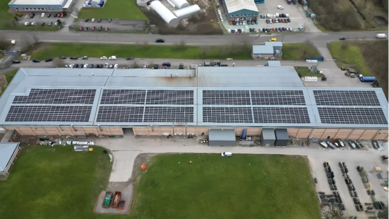 Glass Manufacturer North Wales Solar PV by MARA Electrical