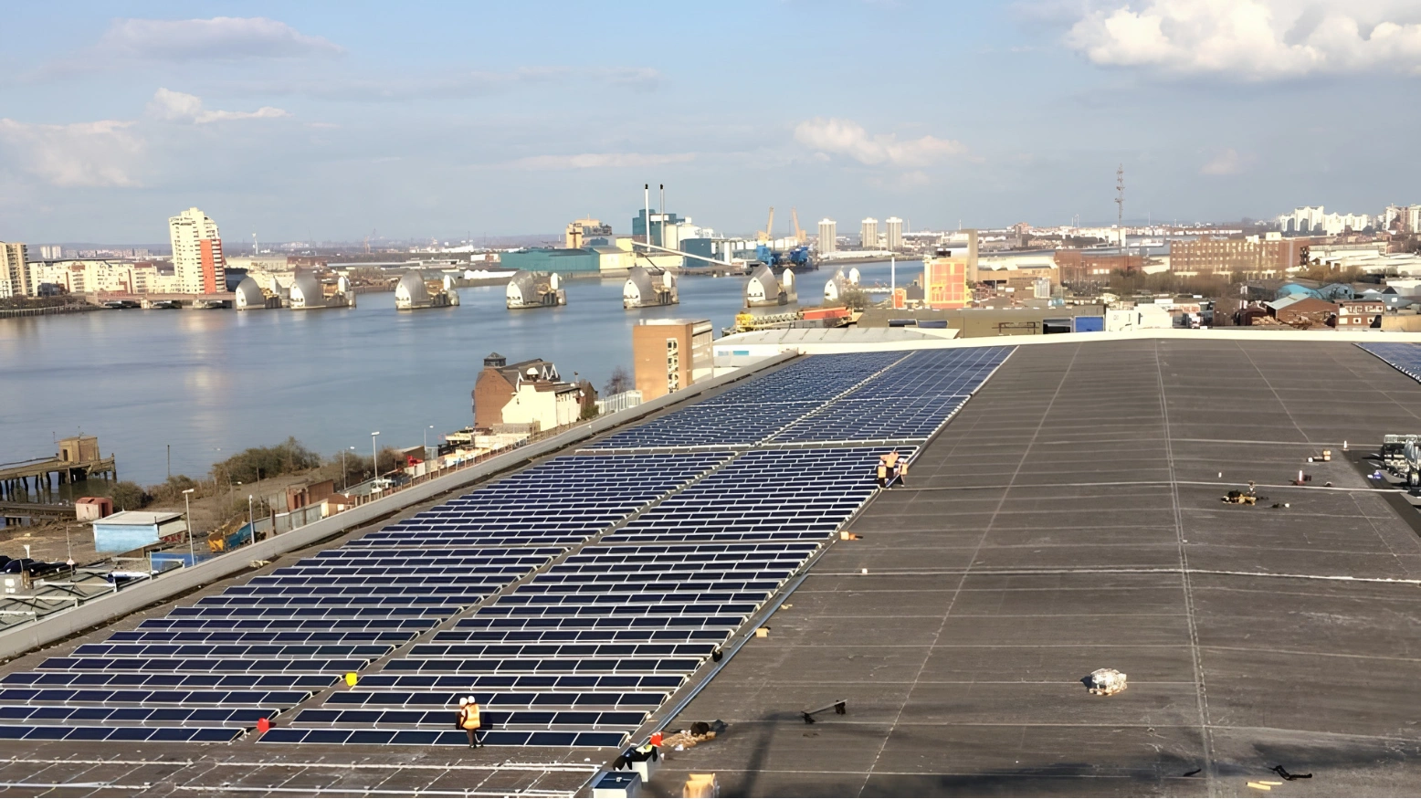 1.2 MWp Solar — 6 Stores by MARA Electrical — Sainsbury's (Kingspan) — commercial solar panel installation North Wales & Chester