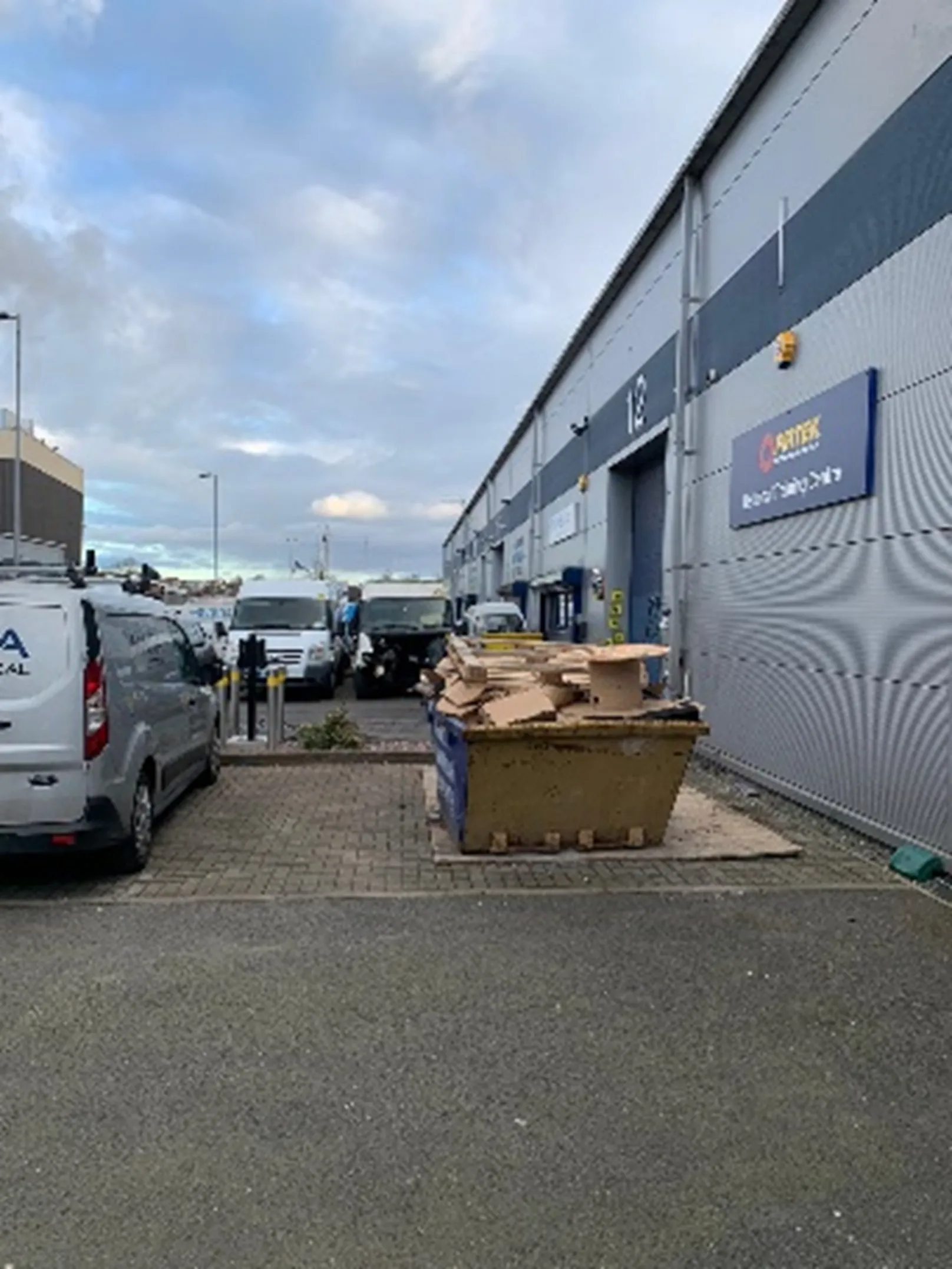 Site preparation and groundworks for fleet EV charging installation by MARA Electrical