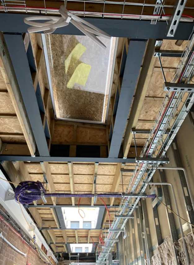 Helsby High School classroom block electrical installation by MARA Electrical
