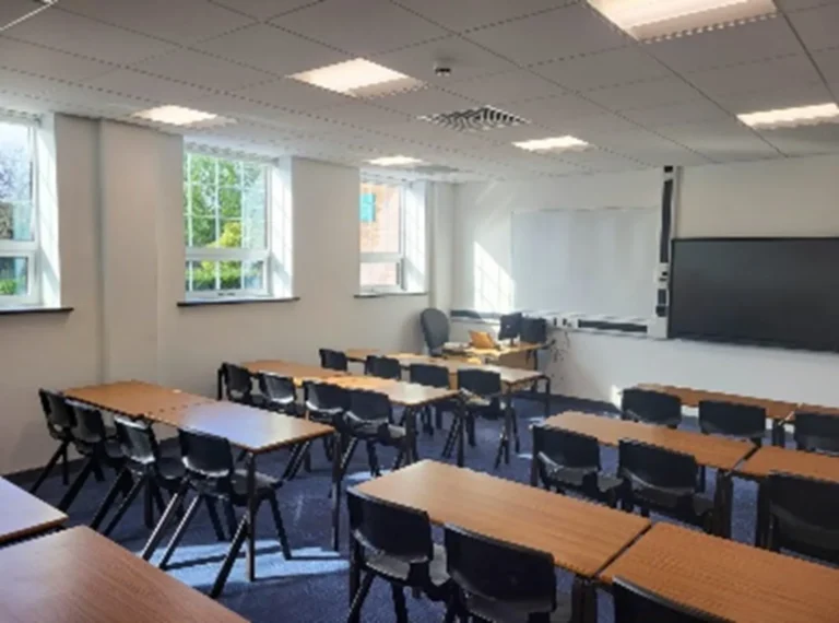 Electrical works for the Helsby High School classroom extension — project photograph 4