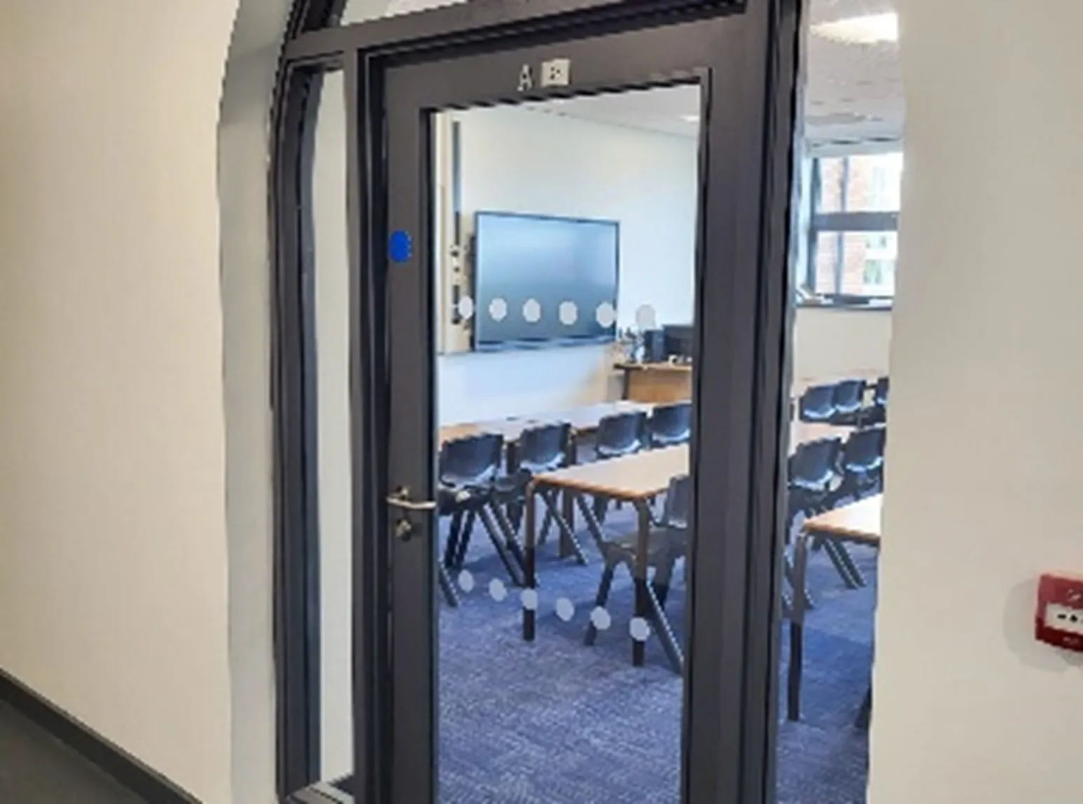 Electrical works for the Helsby High School classroom extension — project photograph 2